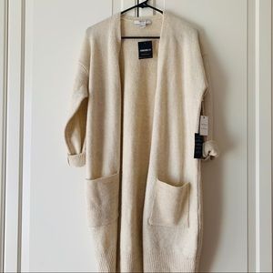 NWT F21 Cream Cardigan Size S
